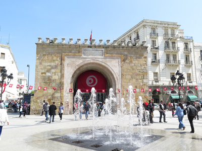 Porte de France, Tunis Medina, Tunisia 2014