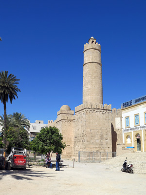 Ribat tower, early 9th c., Sousse, Tunisia 2014