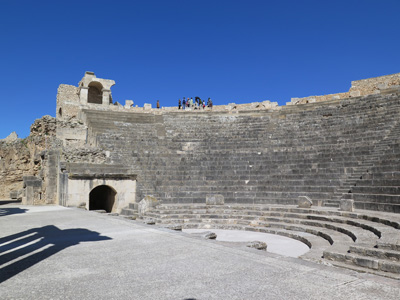 Theatre (restored), Dougga, Tunisia 2014