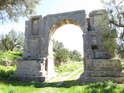 Arch of Alexander Severus, Dougga, Tunisia 2014