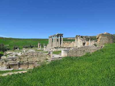 Temple of Juno-Caelestis, Dougga, Tunisia 2014