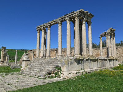 Temple of Juno-Caelestis, Dougga, Tunisia 2014