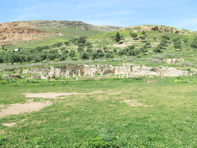 View from Bulla Regia, Tunisia 2014
