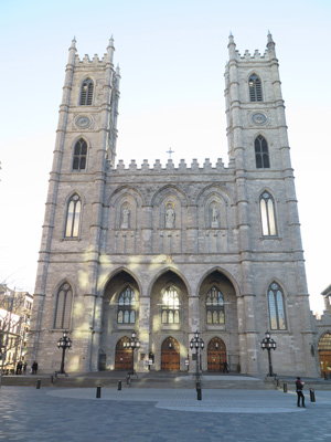 Notre Dame Cathedral, Montreal, Canada, Fall 2015