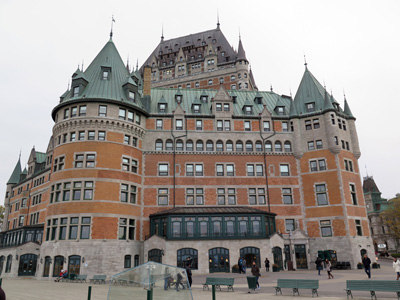 Chateau Frontenac, Quebec, Canada, Fall 2015