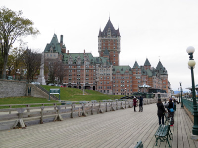 Chateau Frontenac, Quebec, Canada, Fall 2015