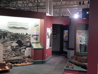 Maritime Museum: Halifax Disaster section, Canada, Fall 2015