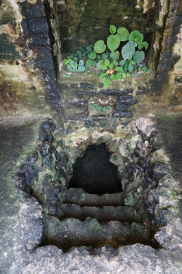 Caana: Entrance to a tomb?, Caracol, Belize 2016