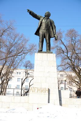 Lenin in Vladivostok, Russia 2016