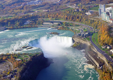 Canadian Falls, Niagara Falls Helicopter Tour, Toronto - Chicago 2019