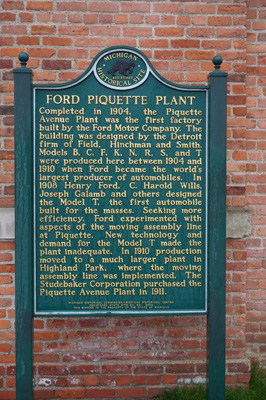 Detroit: Ford Piquette Plant Museum, Toronto - Chicago 2019