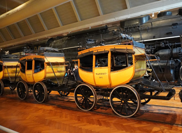 De Witt Clinton: Stage coach style cars!, The Henry Ford Museum of American Innovation, Toronto - Chicago 2019