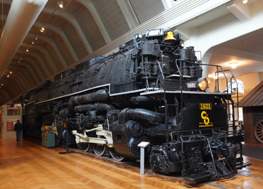 Enormous 1941 Allegheny Steam Locomotive, The Henry Ford Museum of American Innovation, Toronto - Chicago 2019