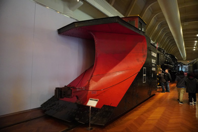 Giant railway snow plough, The Henry Ford Museum of American Innovation, Toronto - Chicago 2019