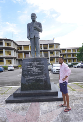 Sir Grantley Adams + Guide, Around Barbados, 2020 Caribbean
