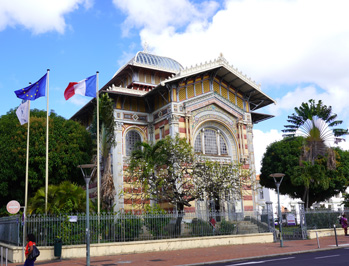 Bibliotheque Schoelcher, Fort de France, 2020 Caribbean