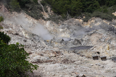 Qualibou volcano sulfur pools, St Lucia: Trip to Soufriere, 2020 Caribbean