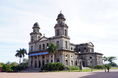 Santiago of Managua Cathedral Heavily damaged in 1972 earthquak, Nicaragua: Managua, Nicaragua, January 2020