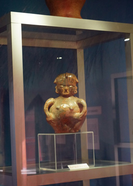 National Museum: Precolumbian pottery, Managua: National Museum, Nicaragua, January 2020