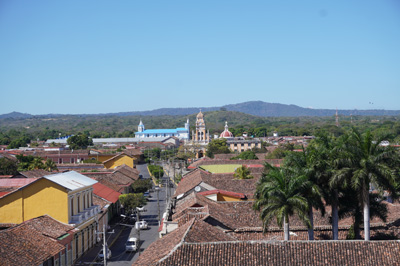 City view from Iglesia La Merced, Nicaragua: Granada, Nicaragua, January 2020