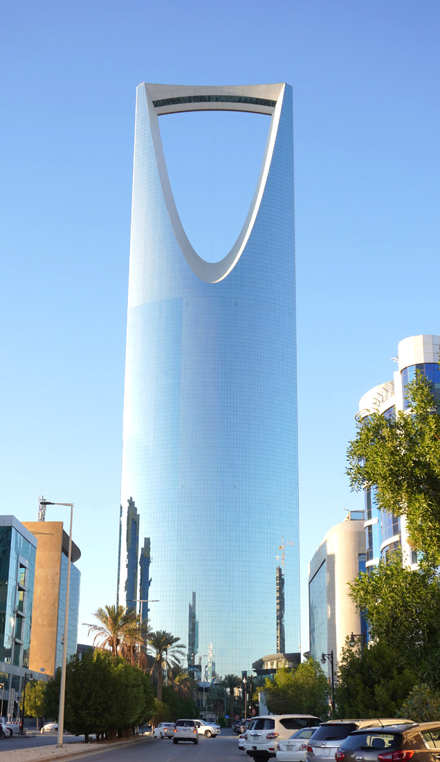 Kingdom Tower, Riyadh, Saudi Arabia 2019