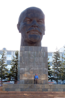Ulan Ude, Russia <small>(2011)</small> "The World's La, Lenin statues