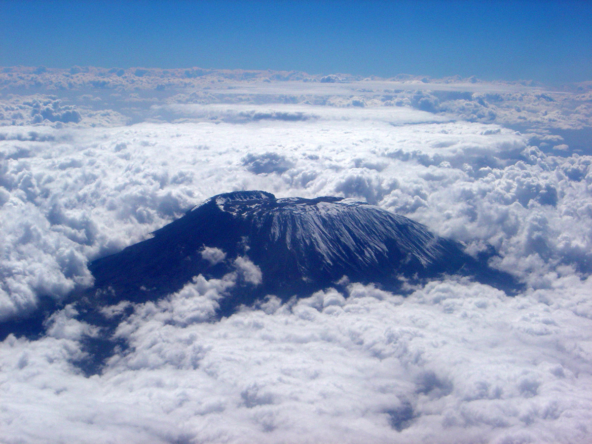 Kilimanjaro from the air