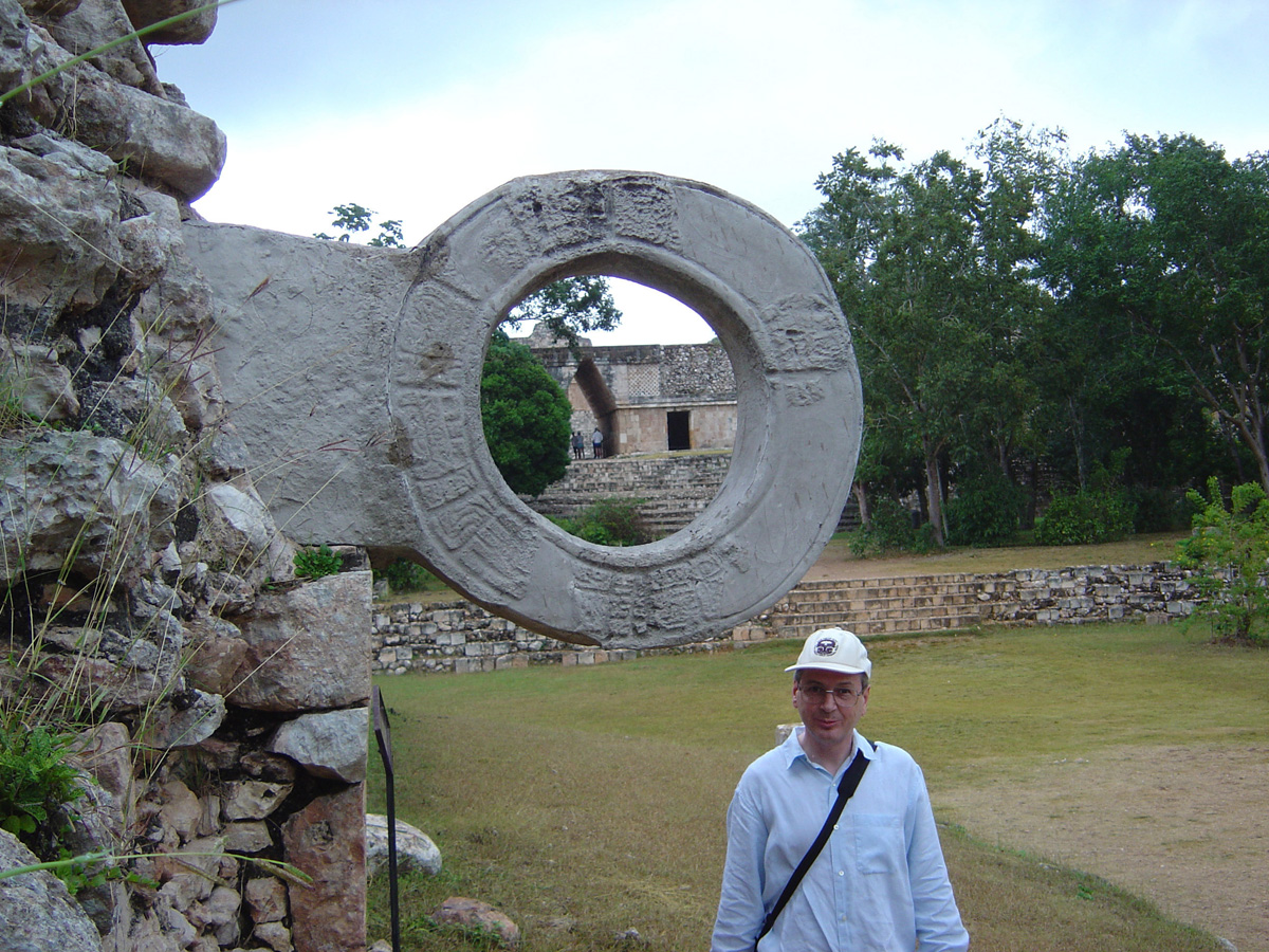 Uxmal, Goal ring in ballcourt