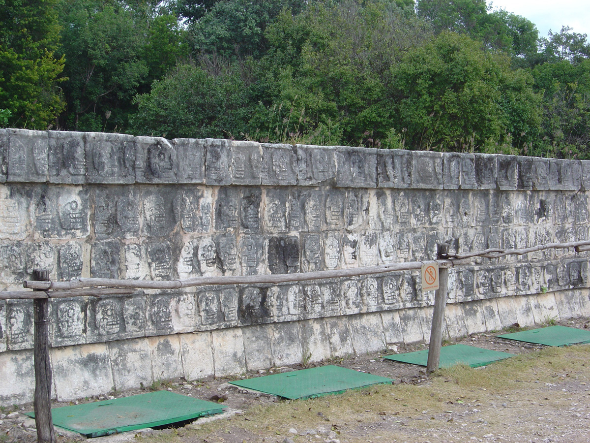 Chichen Itza, Skull Rack