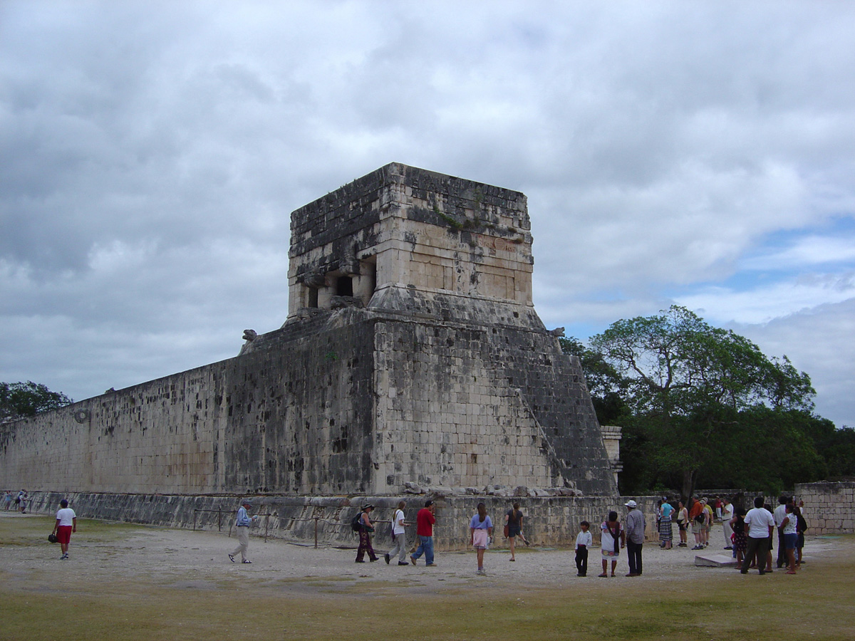 Chichen Itza, Ballcourt: Temple of Jaguars
