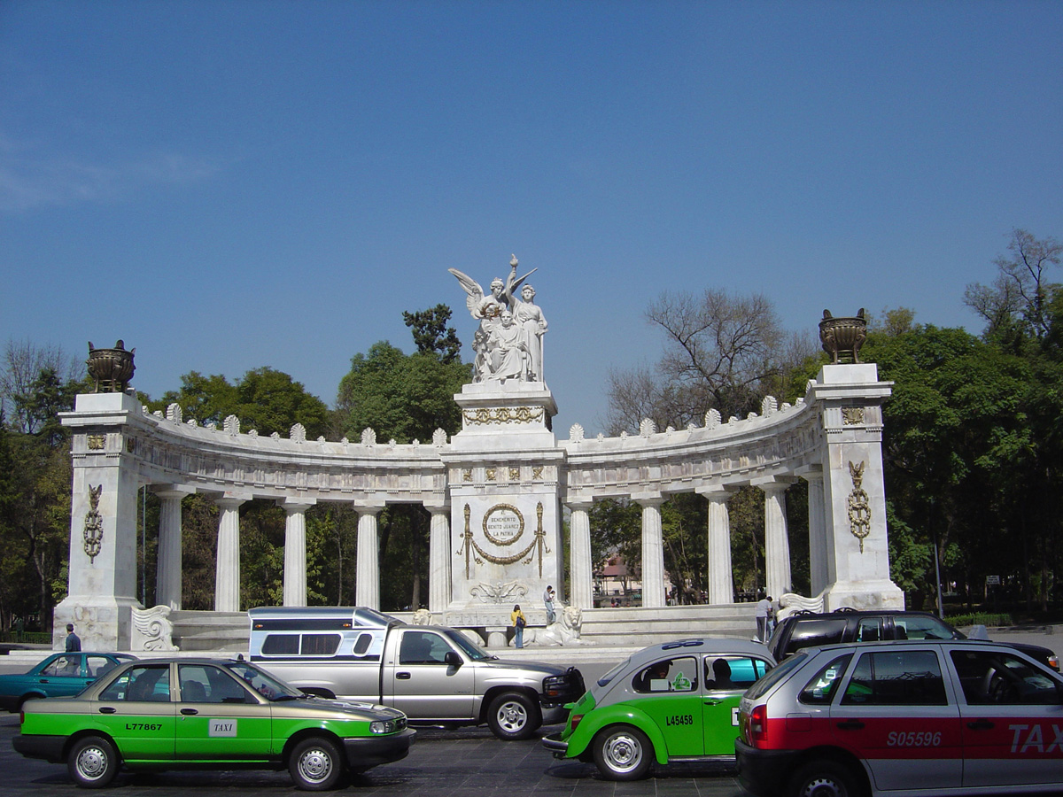 Mexico City, Monument to Benito Juarez