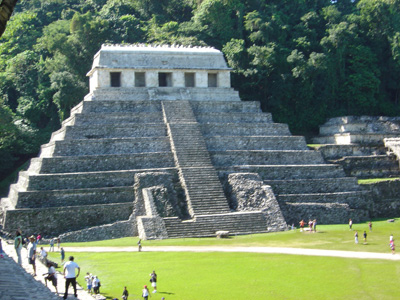 Temple of the Inscriptions, Palenque, Mexico 2004