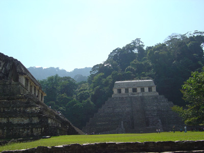 Palace + Temple of Inscriptions, Palenque, Mexico 2004