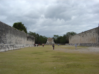 Sacred Ballcourt, Chichen Itza, Mexico 2004