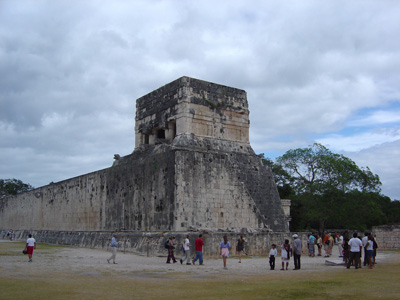 Ballcourt: Temple of Jaguars, Chichen Itza, Mexico 2004