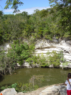 Sacred Cenote, Chichen Itza, Mexico 2004