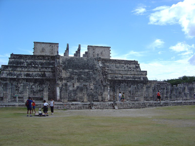 Temple of the Warriors, Chichen Itza, Mexico 2004