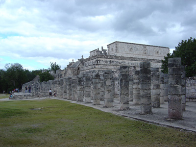 Group of 1000 Columns, Chichen Itza, Mexico 2004