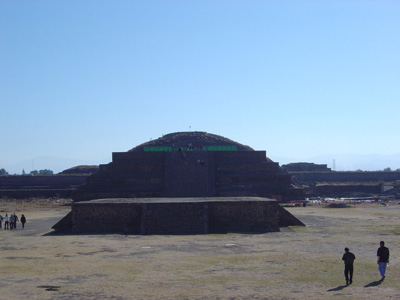 Temple of Quetzlacoatl, Teotihuacan, Mexico 2004