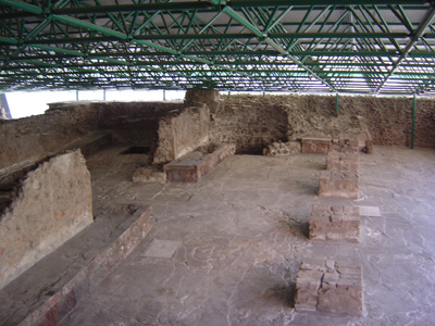 Temple of the Eagle Warriors, Templo Mayor, Mexico 2004