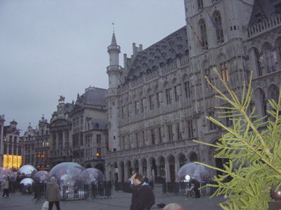 Brussels - old town square, Belgium 2005
