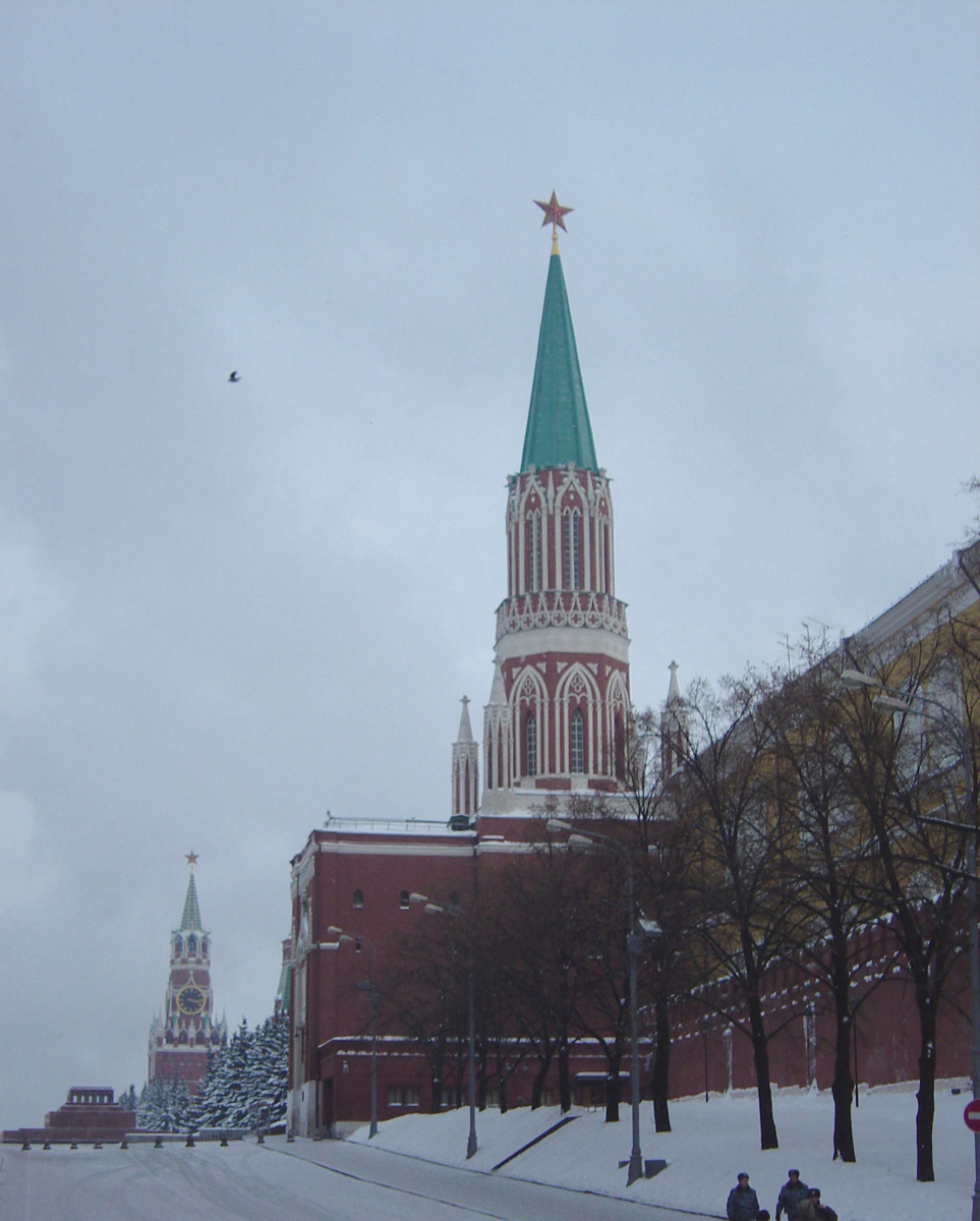 Moscow 2005, Red Square: looking towards Lenin Mausoleum