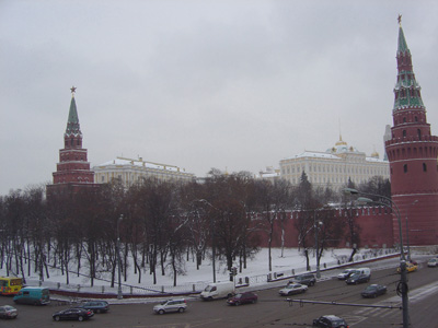 Kremlin exterior, Moscow 2005