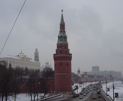 Kremlin tower, Moscow 2005