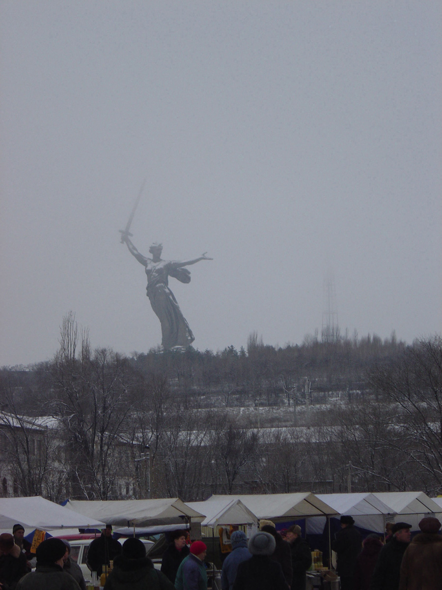 Volgograd 2005, Mother Russia (from street market)