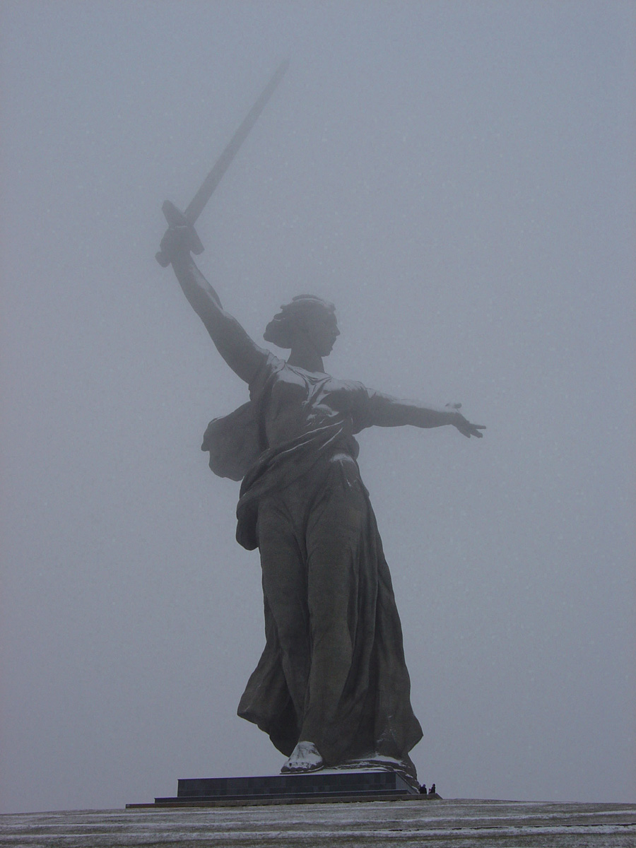 Volgograd 2005, Mamaev Kurgan - Mother Russia