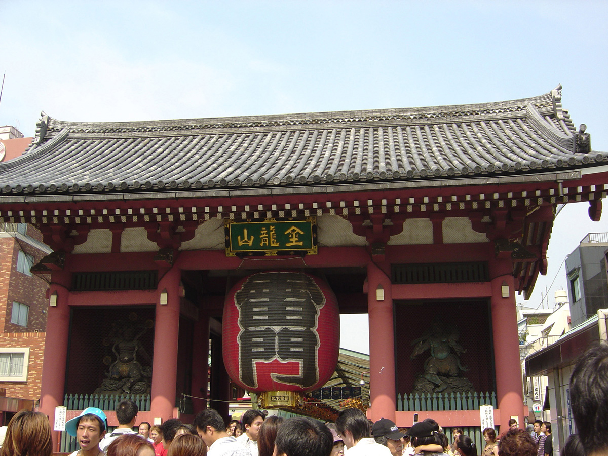 Tokyo 2005, Senso-Ji shrine entrance