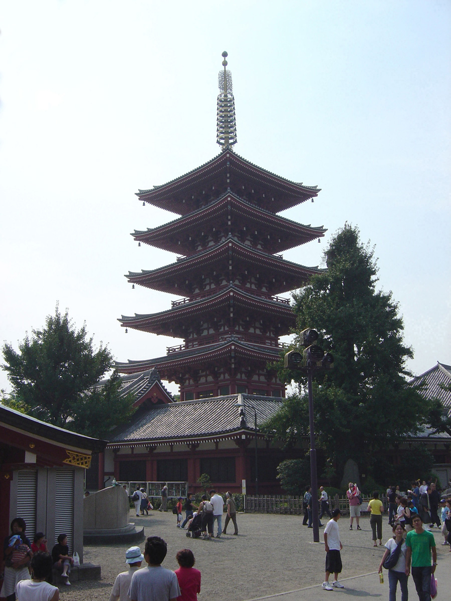 Tokyo 2005, Senso-Ji pagoda