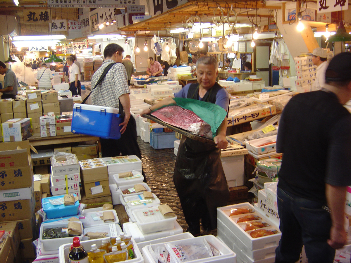 Tokyo 2005, Tokyo fish market
