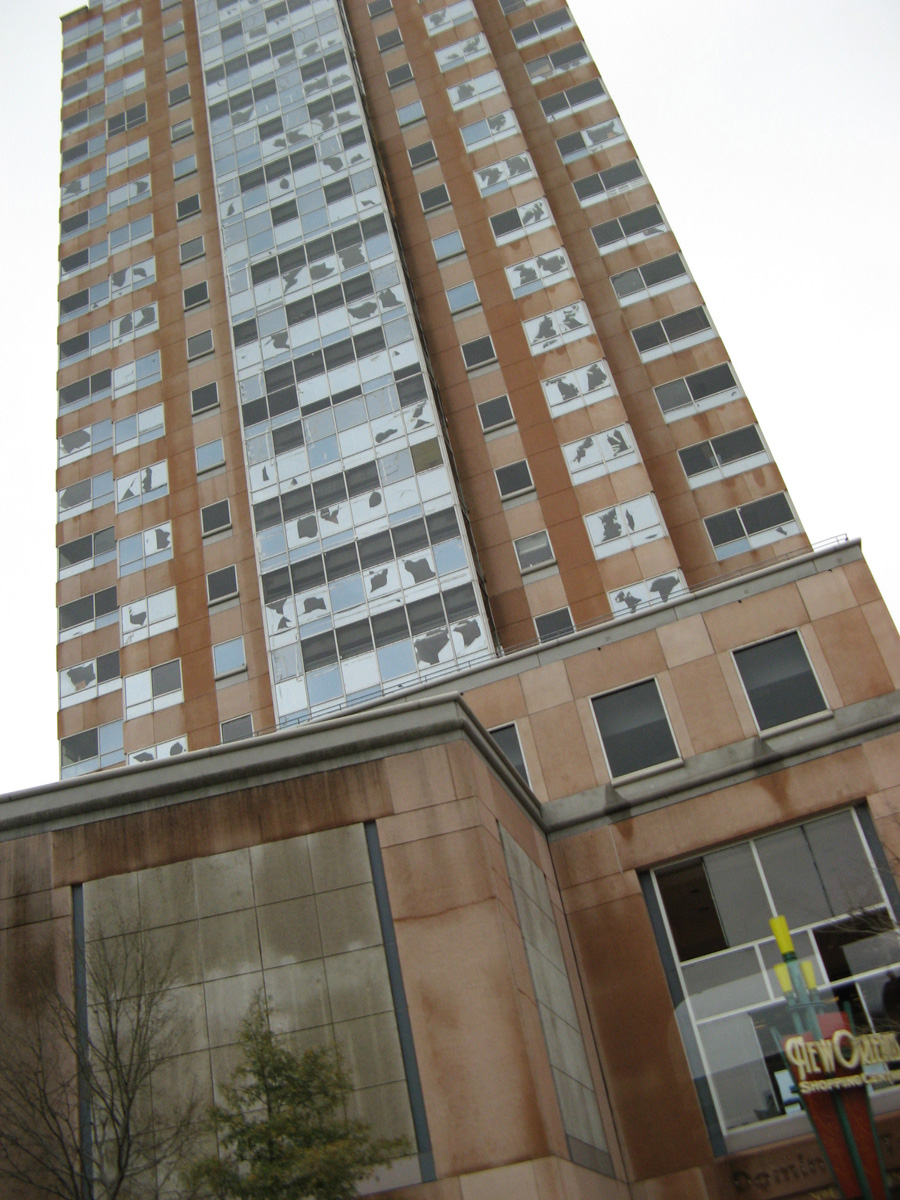 Katrina Tour, Smashed Hyatt, New Orleans